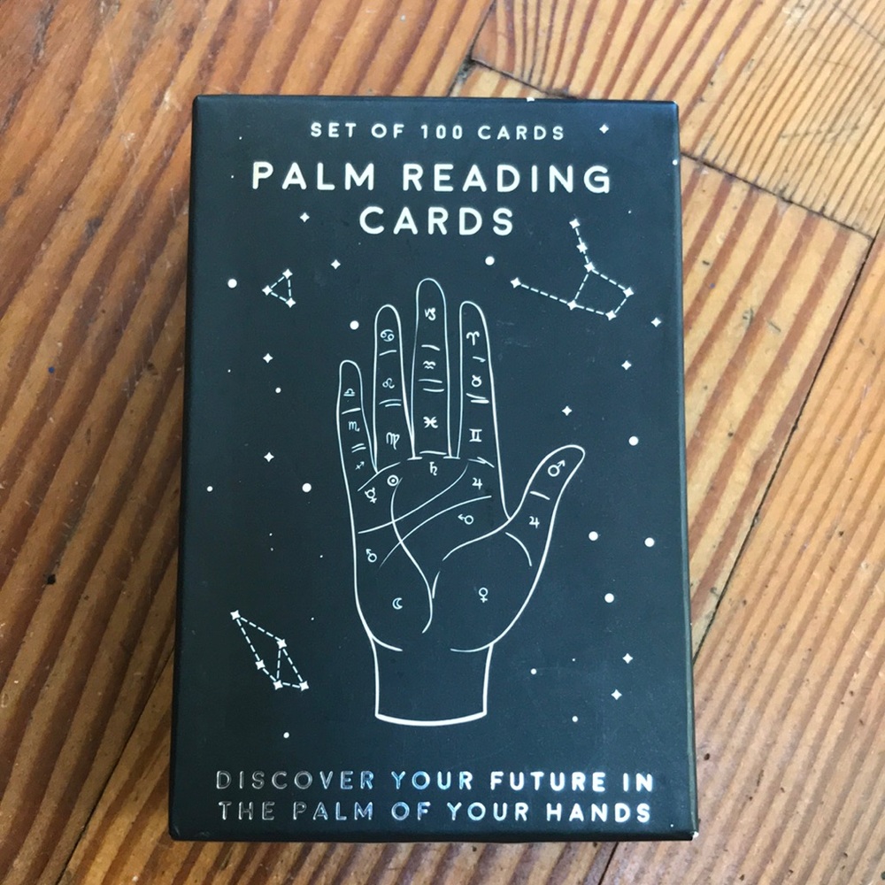 Palm reader cards